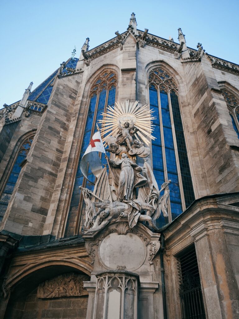 Outside St. Stephen's Cathedral